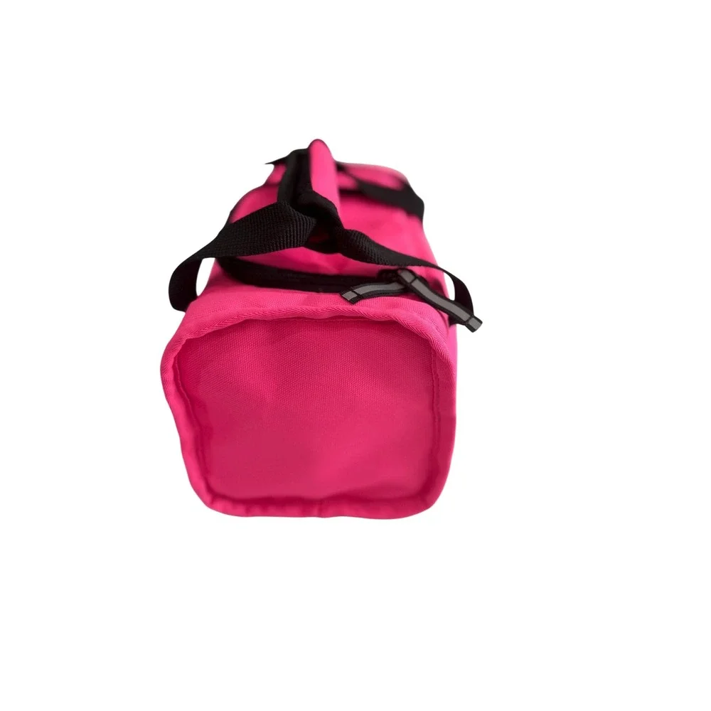Nike Fuel Duffle Lunch Bag Kids OS Pink  Insulated 2591-AA6 117 Logo